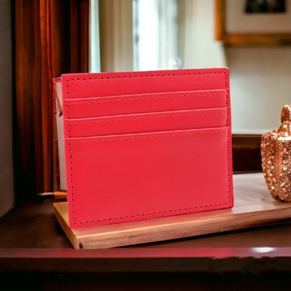 Держатель банковских карт и купюр Versal 10х8см. / Картхолдер - визитница из экокожи